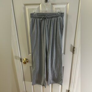 Faded Rose Gray Drawstring Sweatpants